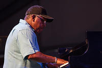 Arnett Hayes on piano