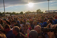 The sun emerges