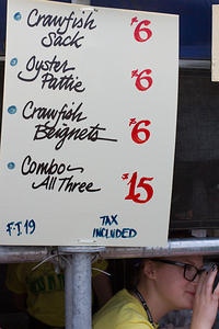 Patton’s Caterers menu