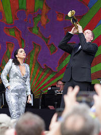 Lady Gaga and Brian Newman