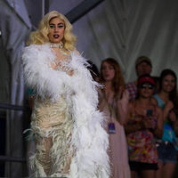 Lady Gaga's final costume change