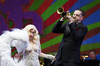 Brian Newman on trumpet