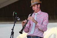Ben Schenck on clarinet