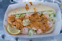 Shrimp Remoulade Po-Boy
