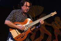 Steve Masakowski on guitar