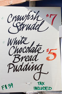 Cottage Catering menu