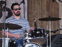 Mike Stafford on drums