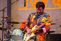 Tab Benoit on guitar
