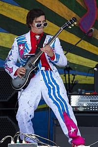 Bryan Santos on guitar