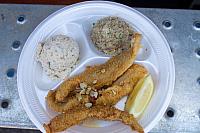 Catfish Almondine combo