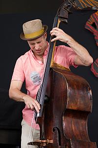 Peter Harris on bass