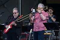 James Pugh on trombone