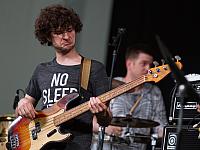 Michael League on guitar