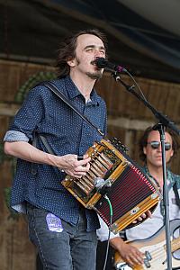 Chris Stafford on accordion