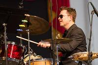 Stanton Moore on drums