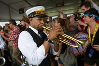 John Gray on trumpet