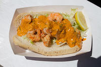 Shrimp Remoulade Po-Boy