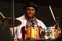 Rodney Dunton on drums