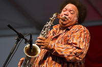 Ron Holloway on saxophone