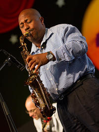 Roderick Paulin on sax