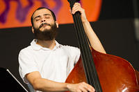 Max Moran on upright bass