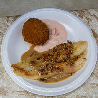 Catfish Meunière, Fried Crab Cake
