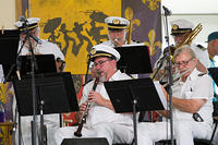Larry Jones on clarinet