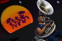 Kirk Joseph on sousaphone