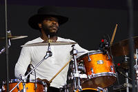 Julian Addison on drums