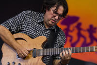 Steve Masakowski on guitar