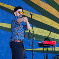 John points to the crowd