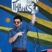 John thanks the crowd