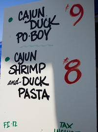 Crescent Catering menu