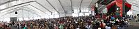 Jazz Tent Crowd Panorama
