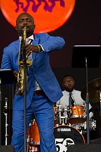 Khari Allen Lee on sax