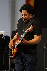James Genus on bass