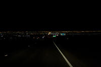 Approaching Las Vegas
