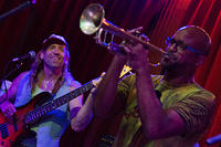 Branden Lewis on trumpet