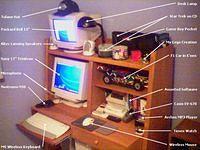 My Desk - March 2003